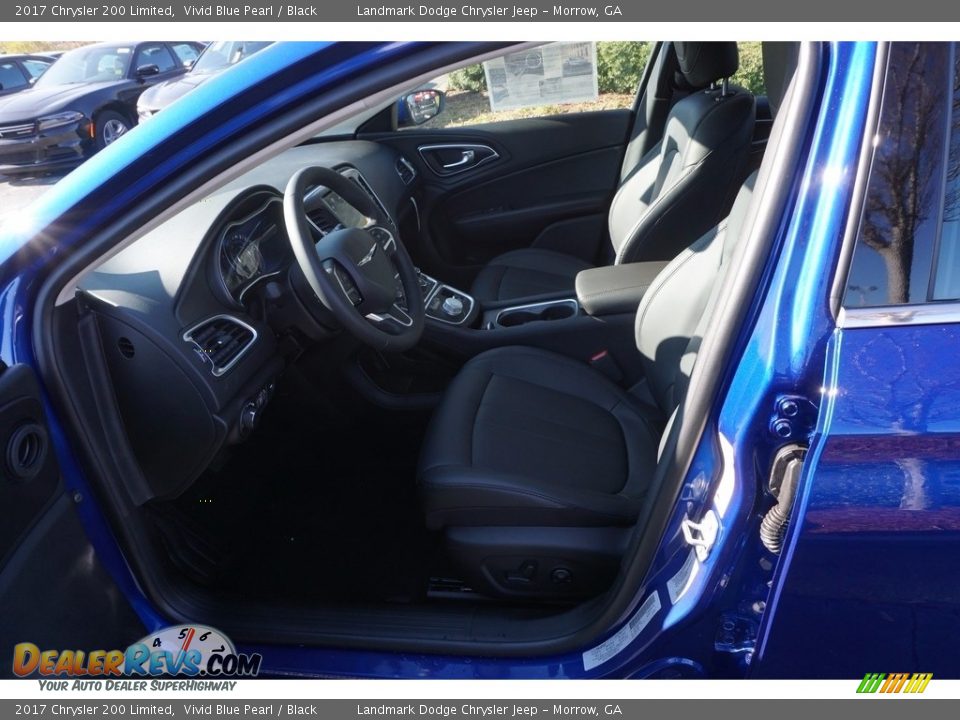 2017 Chrysler 200 Limited Vivid Blue Pearl / Black Photo #6