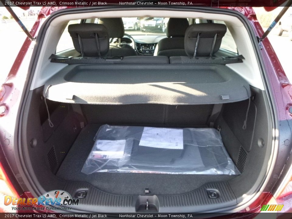 2017 Chevrolet Trax LS AWD Crimson Metallic / Jet Black Photo #7