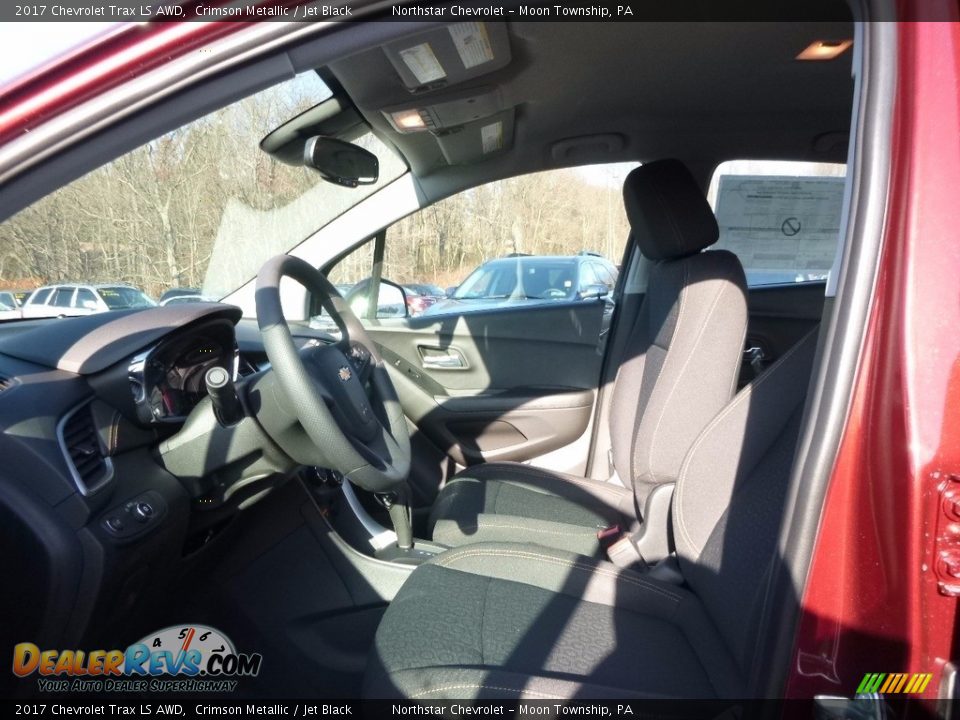 2017 Chevrolet Trax LS AWD Crimson Metallic / Jet Black Photo #11