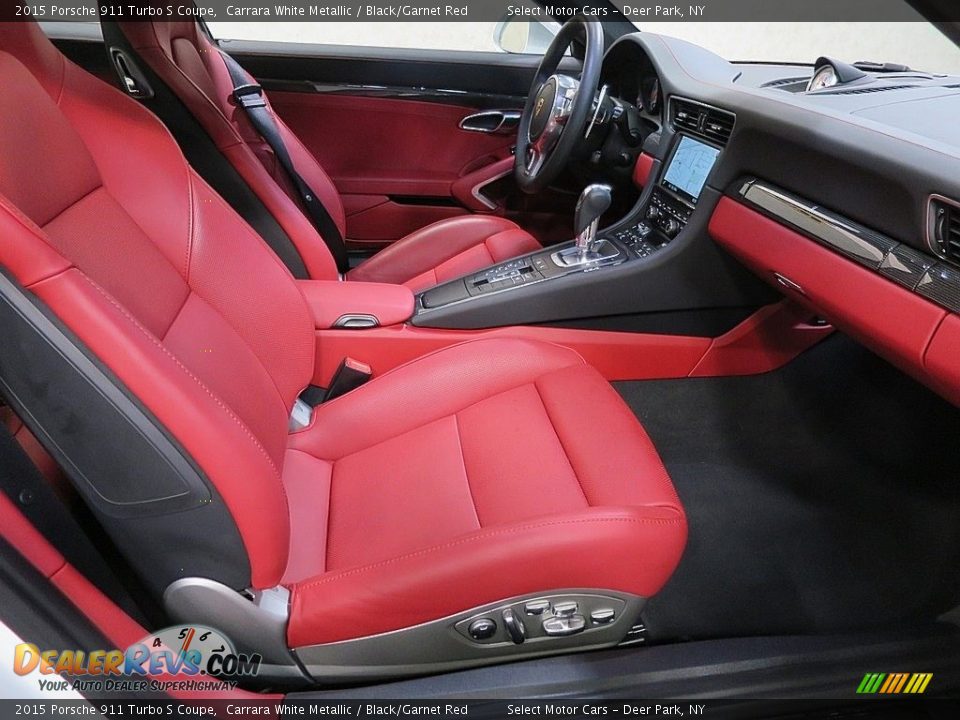 Front Seat of 2015 Porsche 911 Turbo S Coupe Photo #22