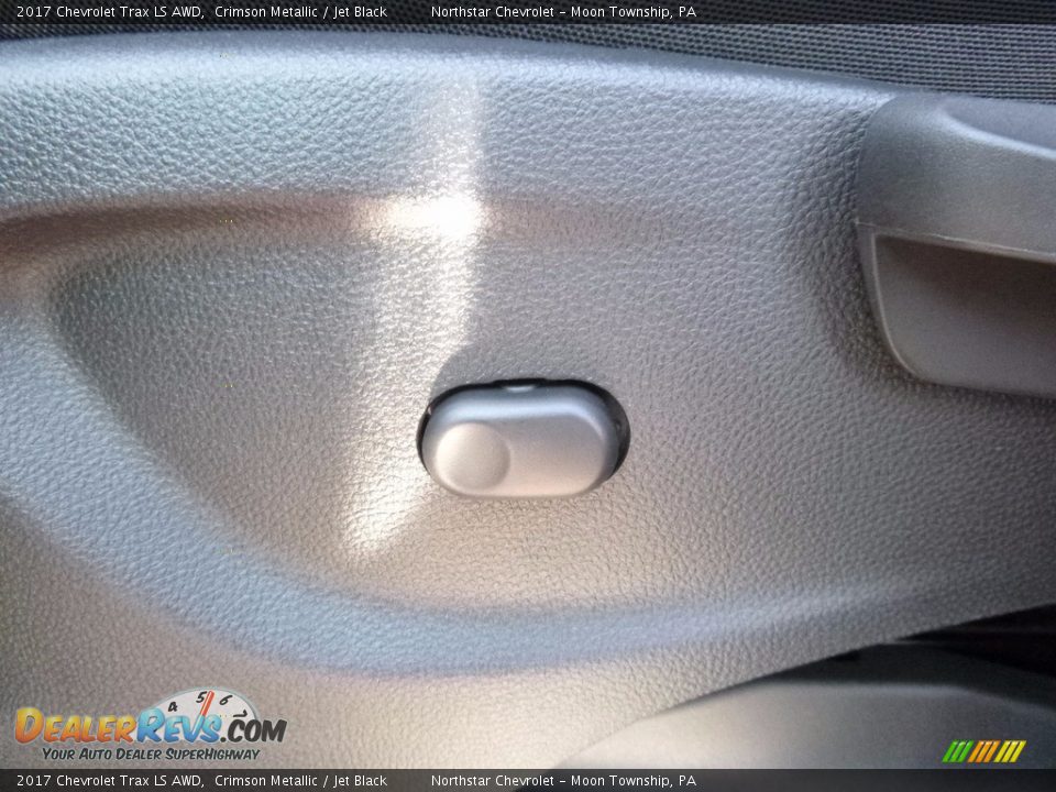 2017 Chevrolet Trax LS AWD Crimson Metallic / Jet Black Photo #16