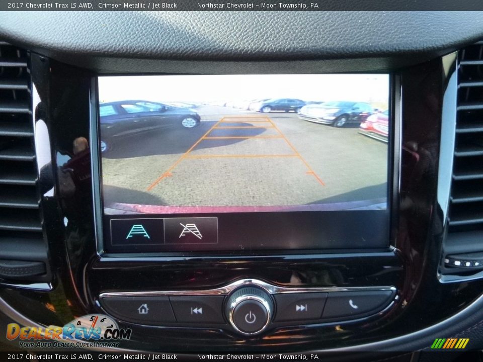 2017 Chevrolet Trax LS AWD Crimson Metallic / Jet Black Photo #18