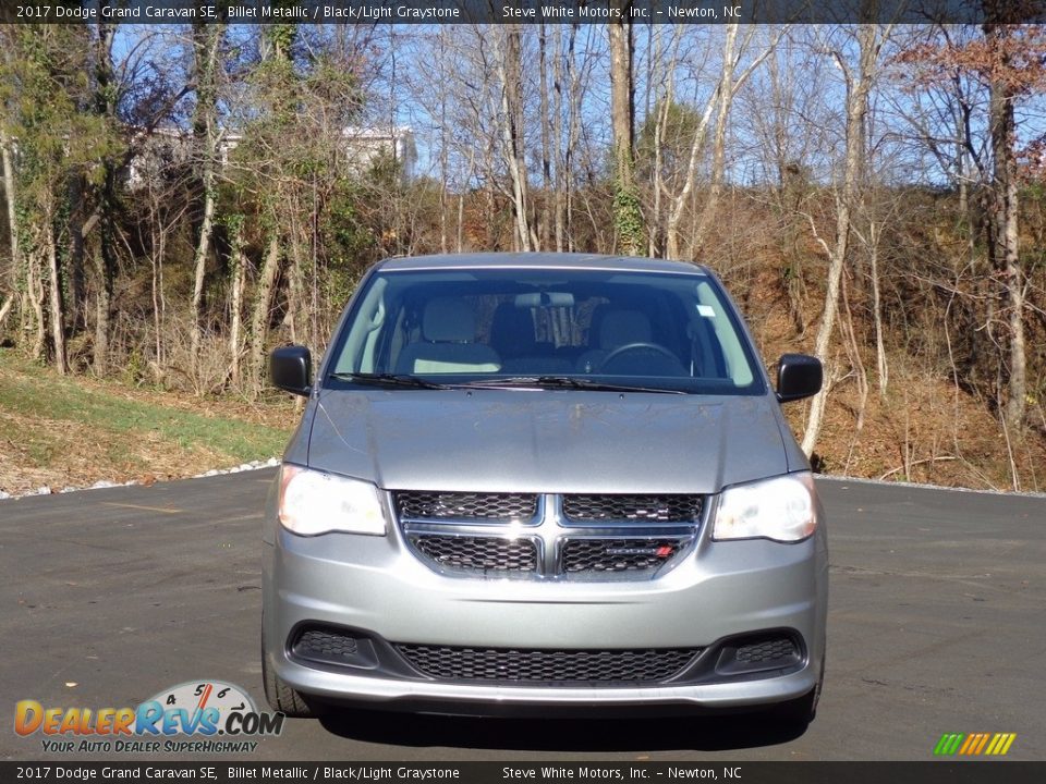 2017 Dodge Grand Caravan SE Billet Metallic / Black/Light Graystone Photo #3