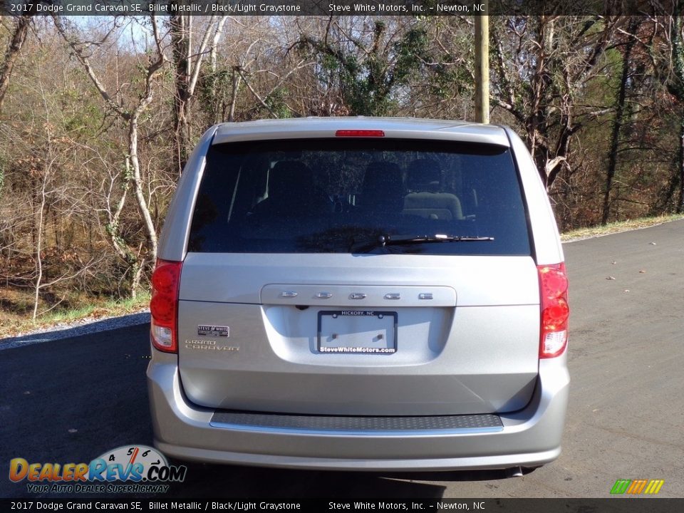 2017 Dodge Grand Caravan SE Billet Metallic / Black/Light Graystone Photo #7