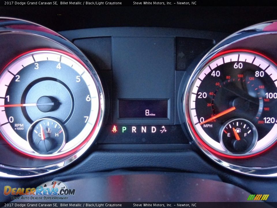 2017 Dodge Grand Caravan SE Billet Metallic / Black/Light Graystone Photo #18