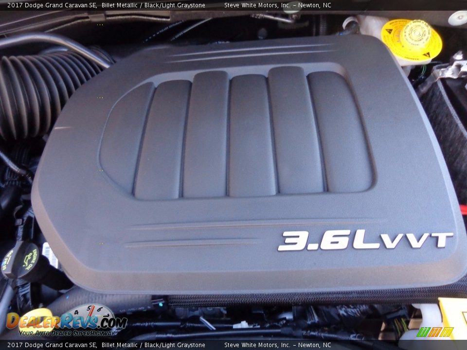 2017 Dodge Grand Caravan SE Billet Metallic / Black/Light Graystone Photo #22