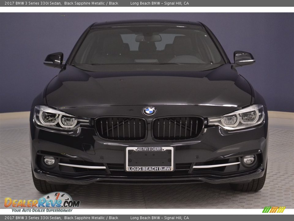 2017 BMW 3 Series 330i Sedan Black Sapphire Metallic / Black Photo #2