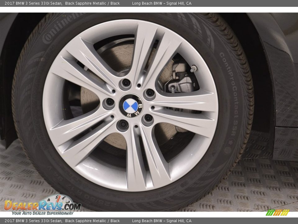 2017 BMW 3 Series 330i Sedan Black Sapphire Metallic / Black Photo #6