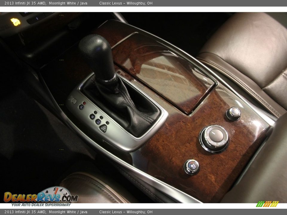2013 Infiniti JX 35 AWD Moonlight White / Java Photo #17