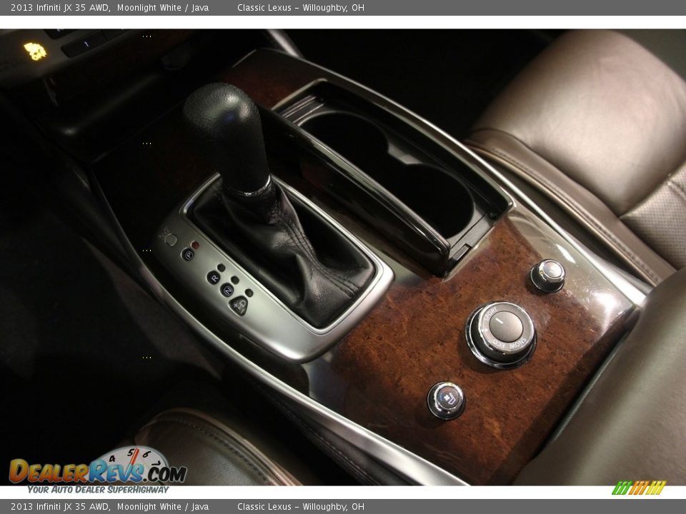 2013 Infiniti JX 35 AWD Moonlight White / Java Photo #18