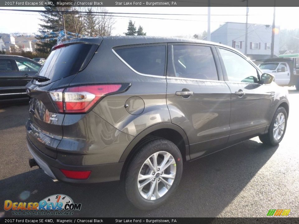 2017 Ford Escape SE 4WD Magnetic / Charcoal Black Photo #5