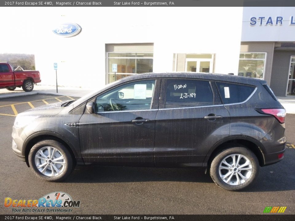 2017 Ford Escape SE 4WD Magnetic / Charcoal Black Photo #9