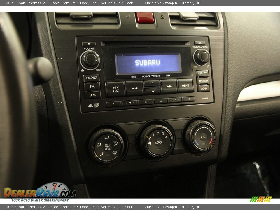 2014 Subaru Impreza 2.0i Sport Premium 5 Door Ice Silver Metallic / Black Photo #8