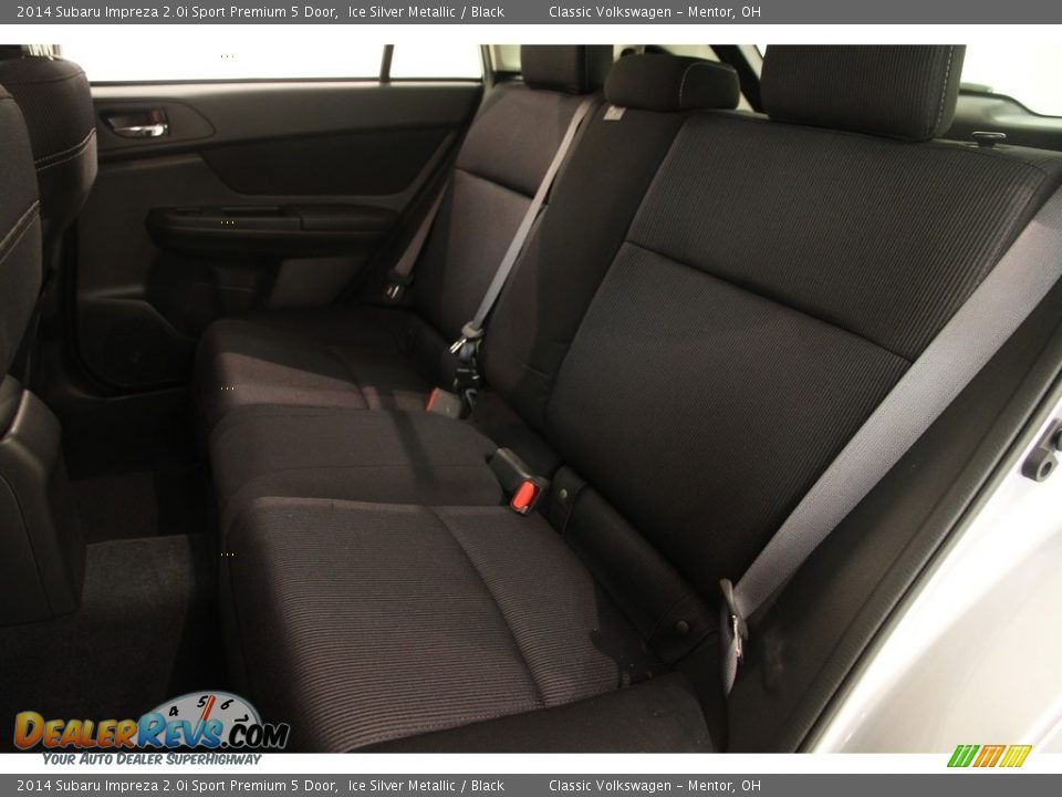 2014 Subaru Impreza 2.0i Sport Premium 5 Door Ice Silver Metallic / Black Photo #15