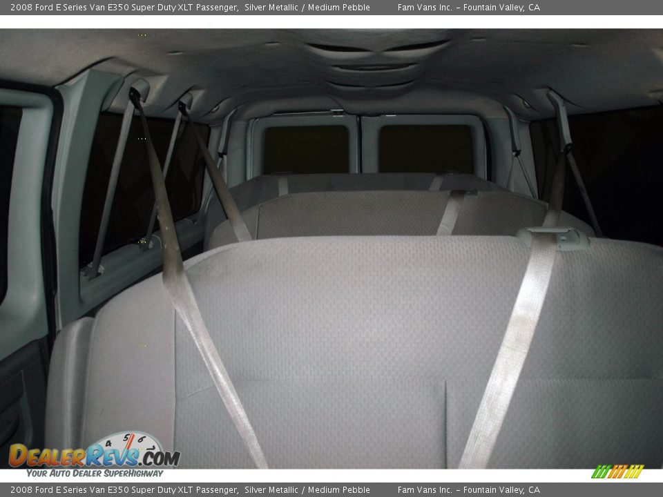 2008 Ford E Series Van E350 Super Duty XLT Passenger Silver Metallic / Medium Pebble Photo #4