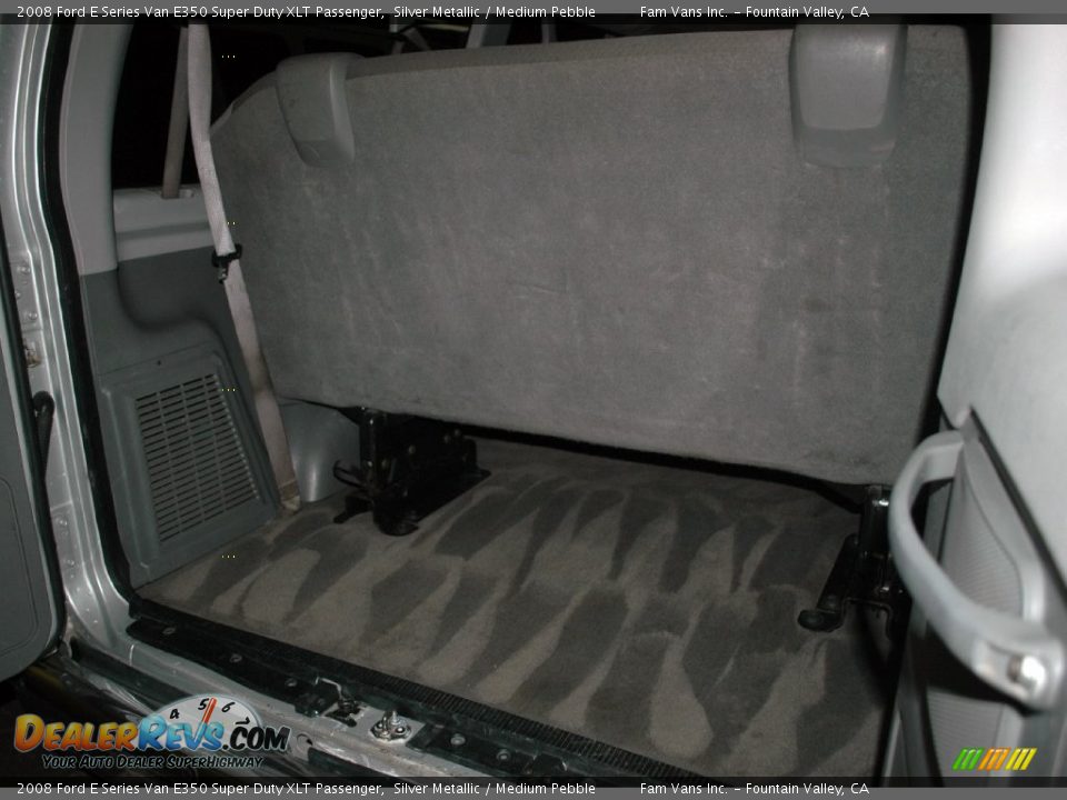 2008 Ford E Series Van E350 Super Duty XLT Passenger Silver Metallic / Medium Pebble Photo #7