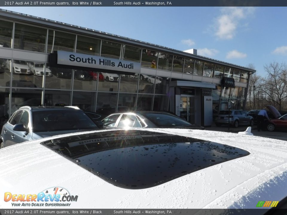 2017 Audi A4 2.0T Premium quattro Ibis White / Black Photo #4
