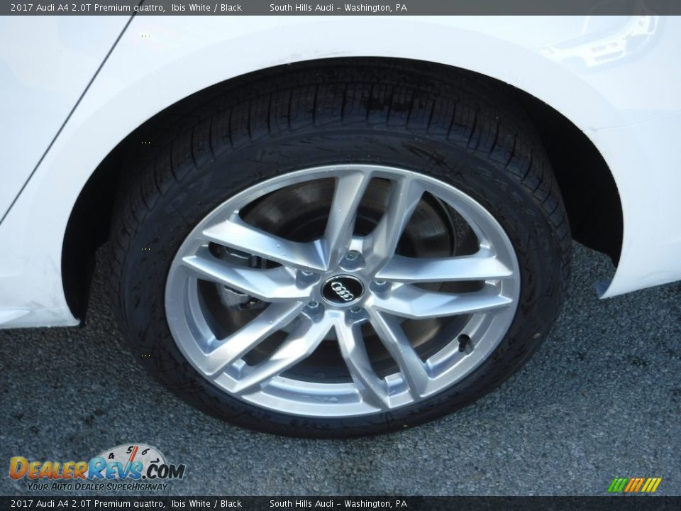 2017 Audi A4 2.0T Premium quattro Ibis White / Black Photo #5