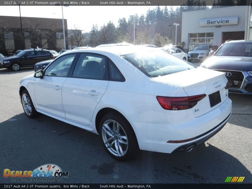 2017 Audi A4 2.0T Premium quattro Ibis White / Black Photo #17