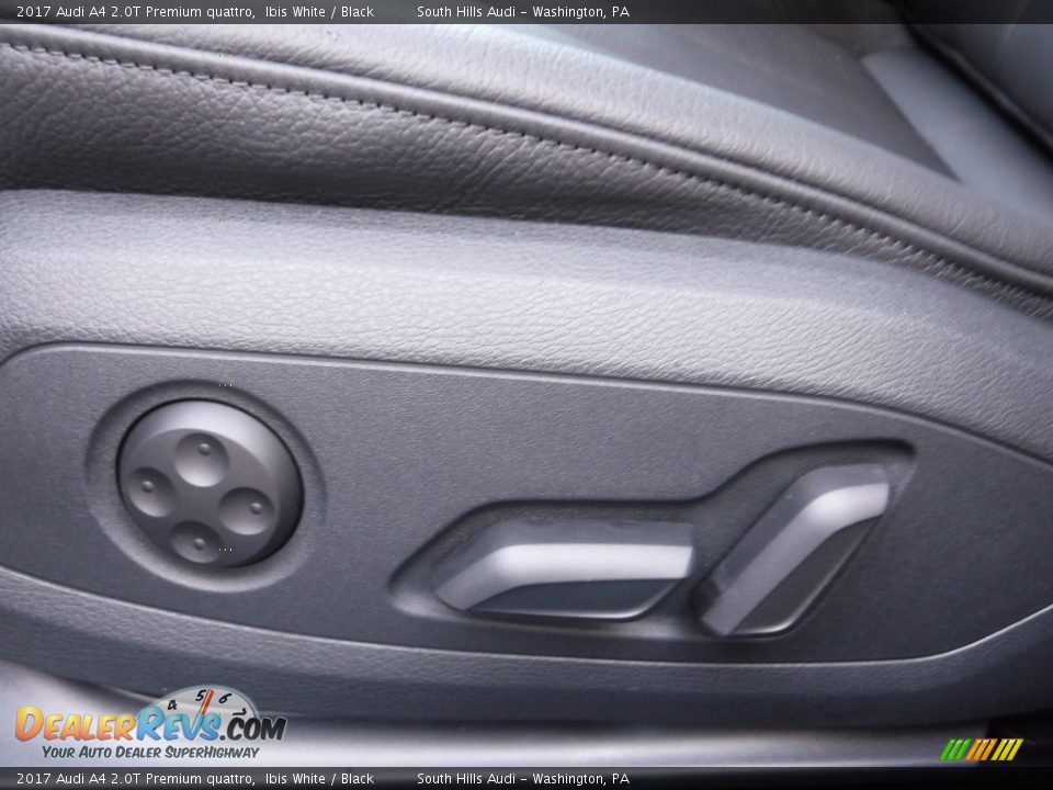 2017 Audi A4 2.0T Premium quattro Ibis White / Black Photo #24