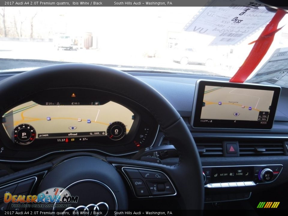 2017 Audi A4 2.0T Premium quattro Ibis White / Black Photo #31