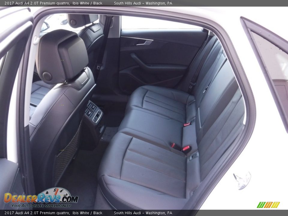 Rear Seat of 2017 Audi A4 2.0T Premium quattro Photo #35