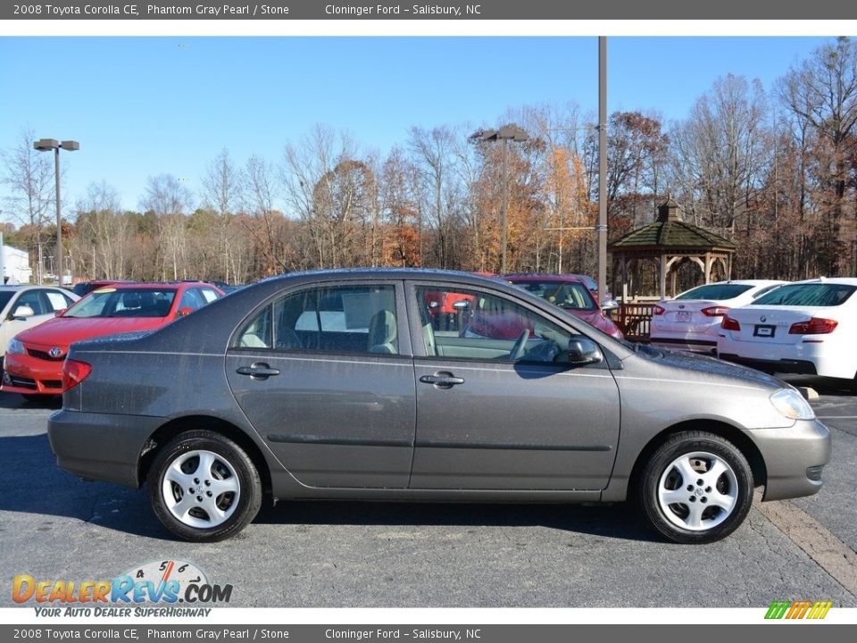 2008 Toyota Corolla CE Phantom Gray Pearl / Stone Photo #2
