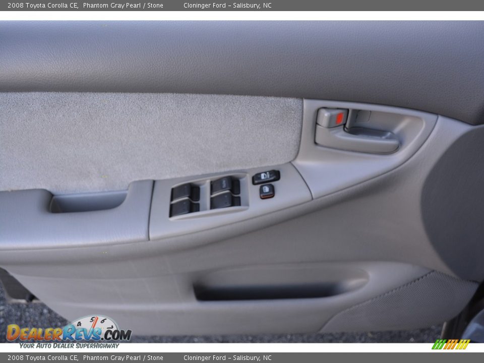 2008 Toyota Corolla CE Phantom Gray Pearl / Stone Photo #8