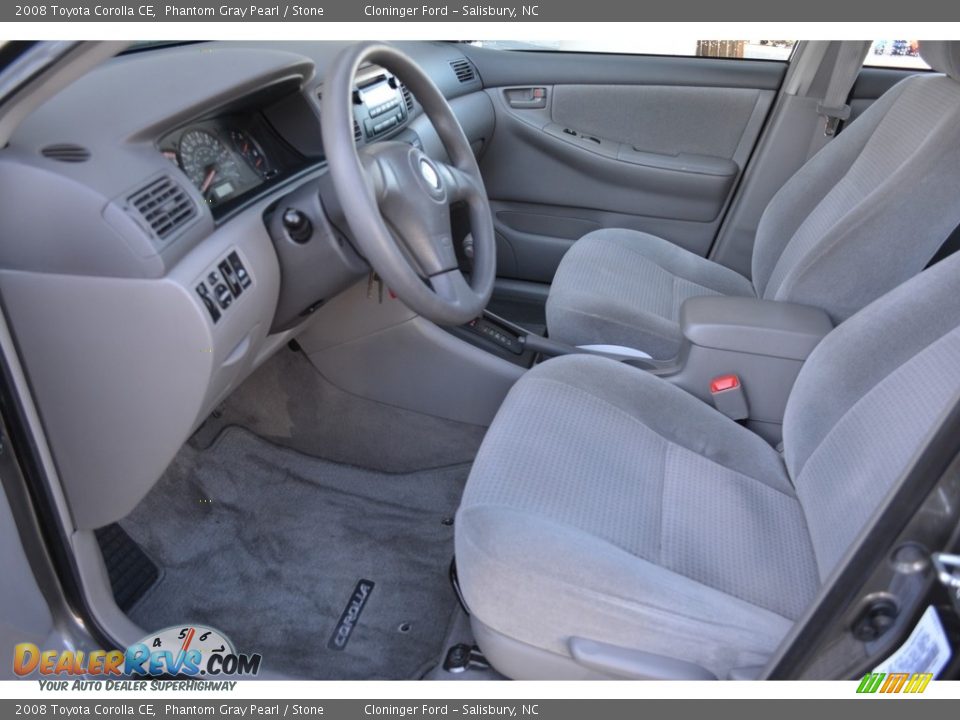 2008 Toyota Corolla CE Phantom Gray Pearl / Stone Photo #9