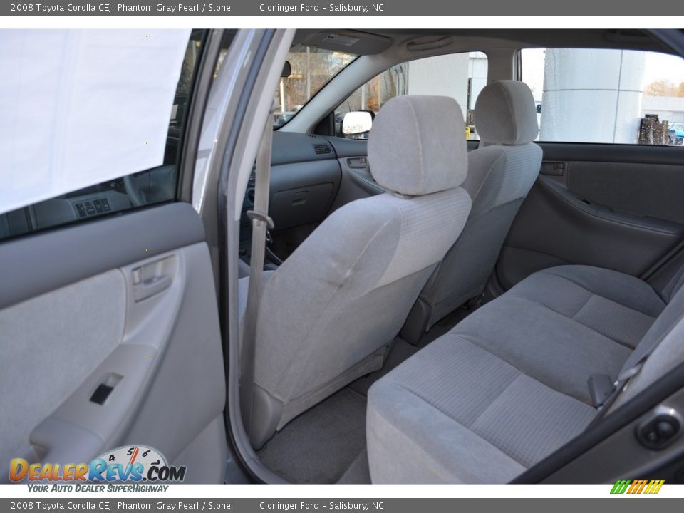 2008 Toyota Corolla CE Phantom Gray Pearl / Stone Photo #11