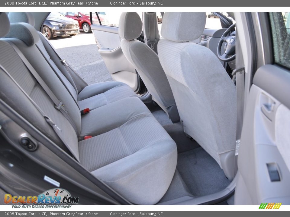 2008 Toyota Corolla CE Phantom Gray Pearl / Stone Photo #13