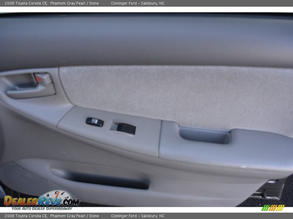 2008 Toyota Corolla CE Phantom Gray Pearl / Stone Photo #14