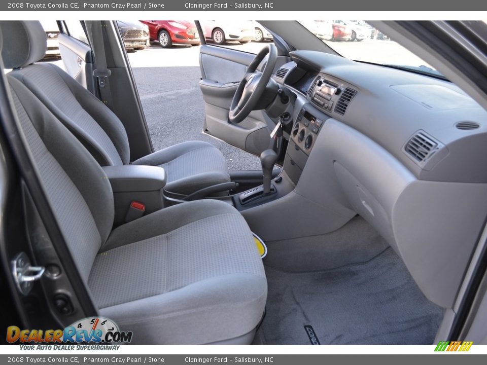 2008 Toyota Corolla CE Phantom Gray Pearl / Stone Photo #15