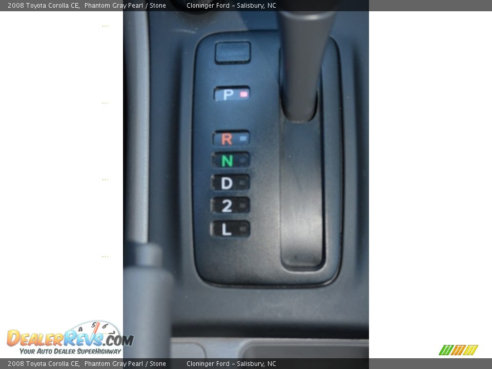 2008 Toyota Corolla CE Phantom Gray Pearl / Stone Photo #18