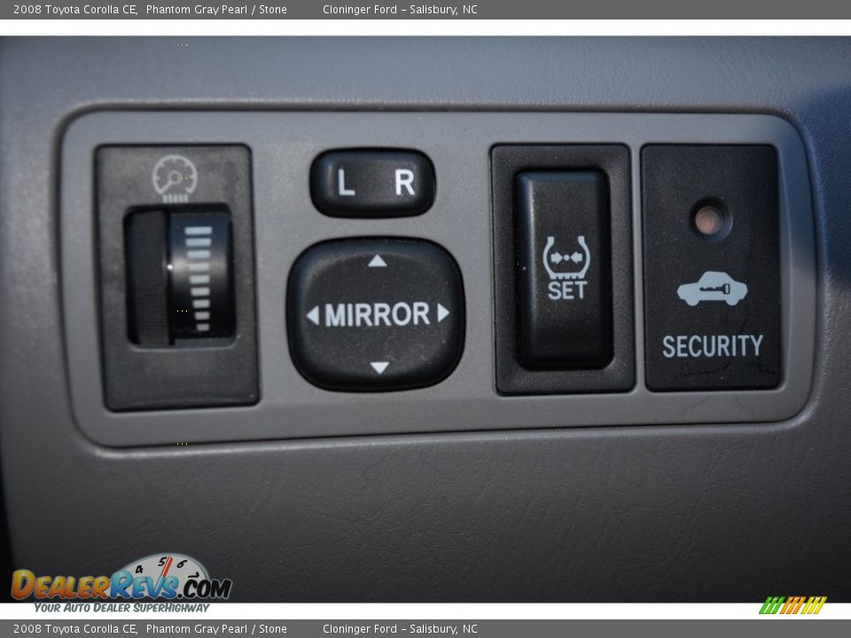 2008 Toyota Corolla CE Phantom Gray Pearl / Stone Photo #20
