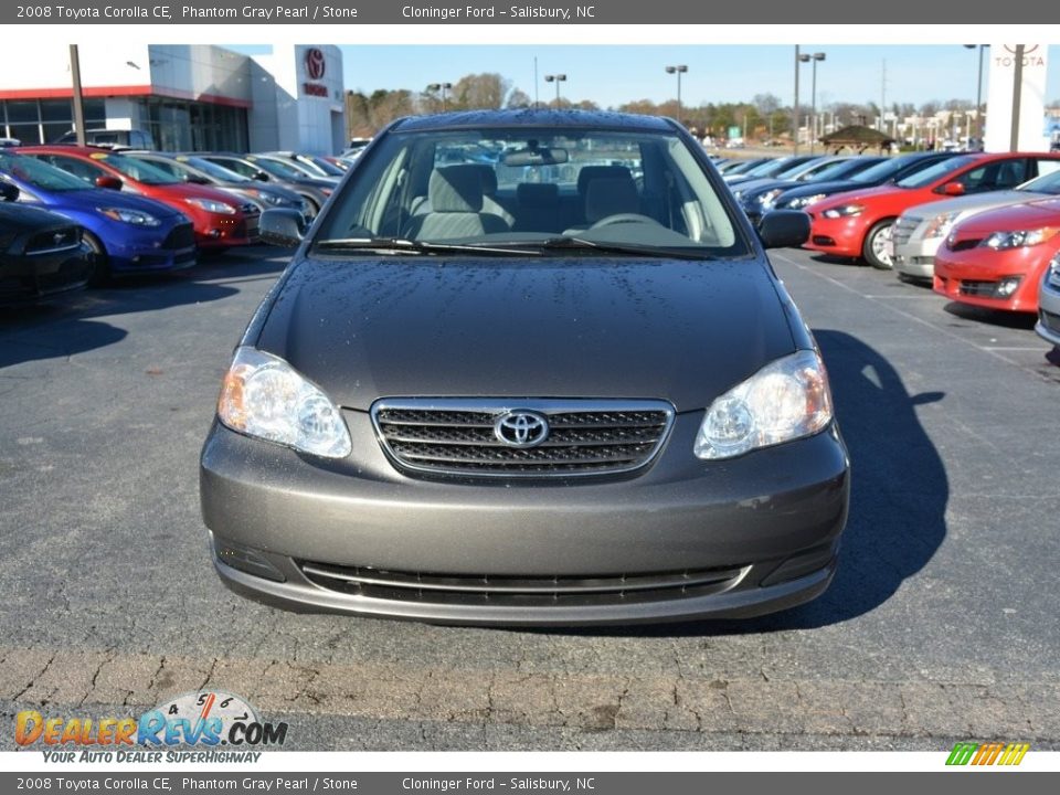2008 Toyota Corolla CE Phantom Gray Pearl / Stone Photo #22