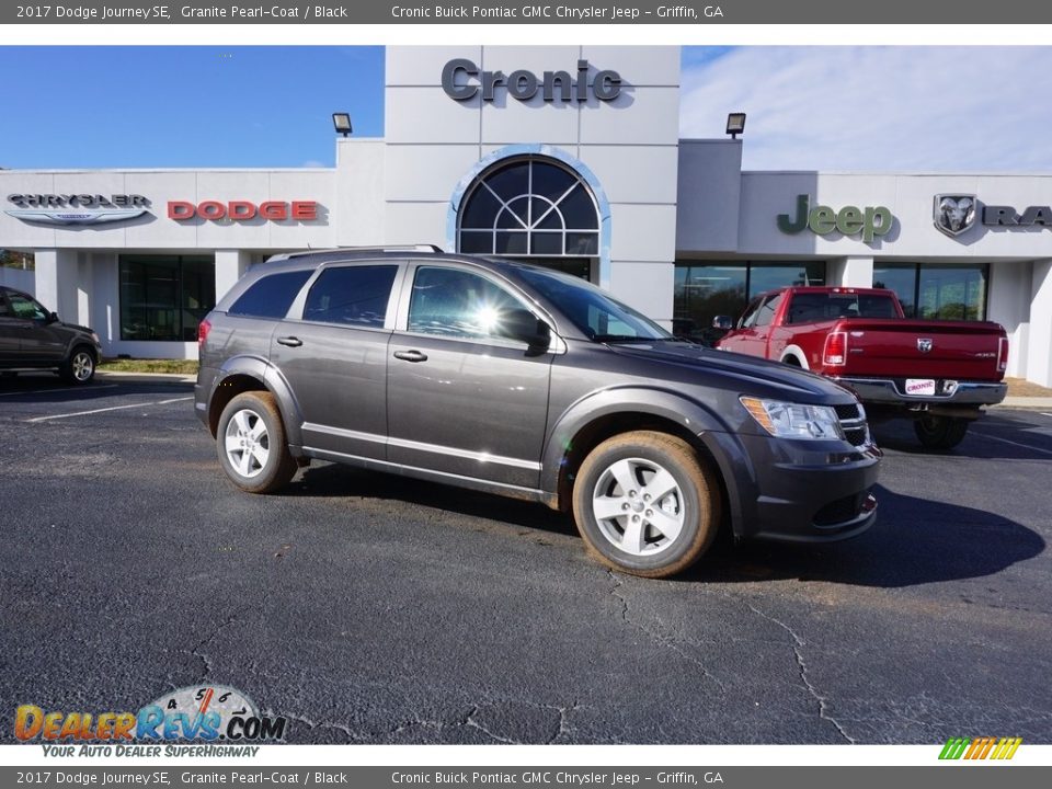 2017 Dodge Journey SE Granite Pearl-Coat / Black Photo #1