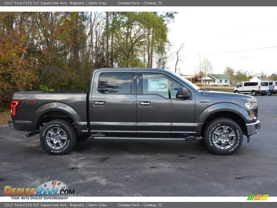 2017 Ford F150 XLT SuperCrew 4x4 Magnetic / Earth Gray Photo #2