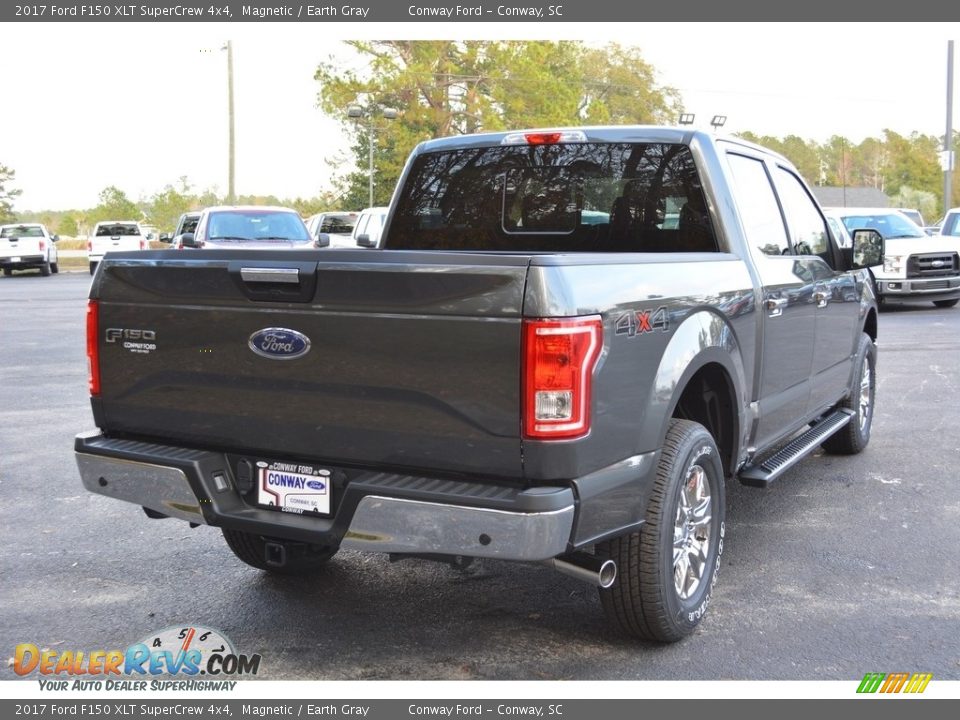 2017 Ford F150 XLT SuperCrew 4x4 Magnetic / Earth Gray Photo #3