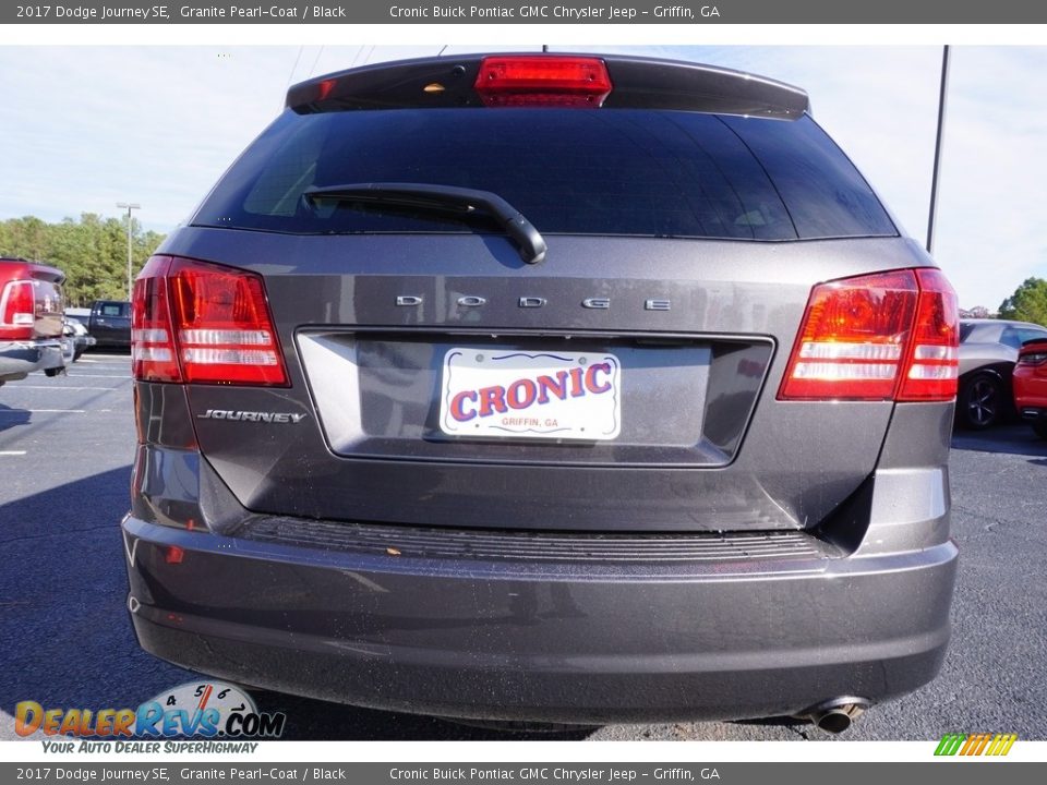 2017 Dodge Journey SE Granite Pearl-Coat / Black Photo #4