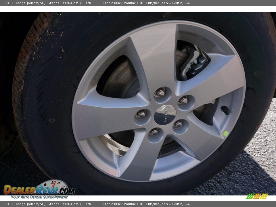 2017 Dodge Journey SE Granite Pearl-Coat / Black Photo #7
