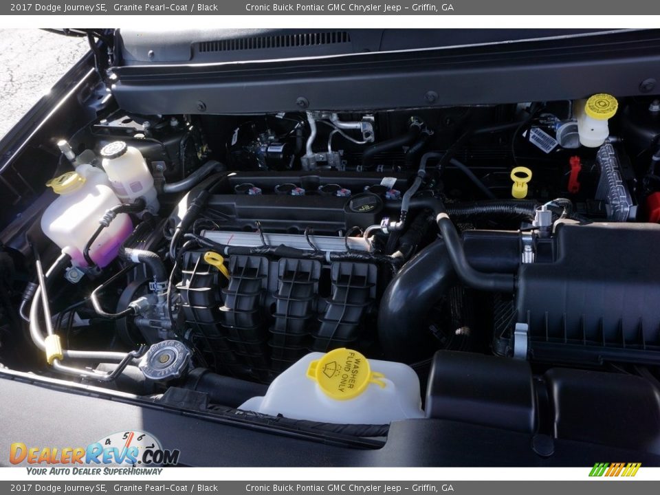 2017 Dodge Journey SE Granite Pearl-Coat / Black Photo #8