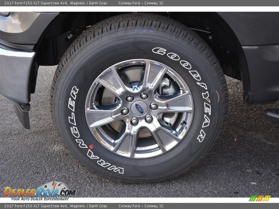 2017 Ford F150 XLT SuperCrew 4x4 Magnetic / Earth Gray Photo #8