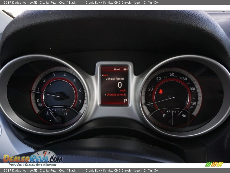 2017 Dodge Journey SE Granite Pearl-Coat / Black Photo #10