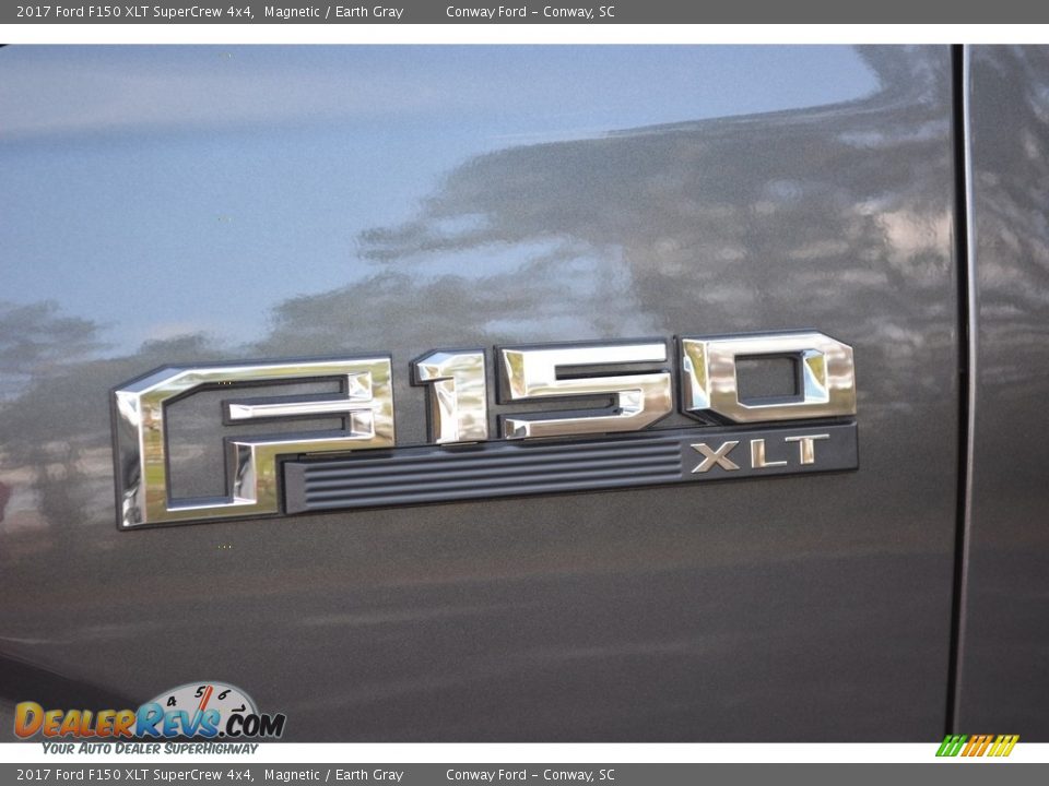 2017 Ford F150 XLT SuperCrew 4x4 Magnetic / Earth Gray Photo #9