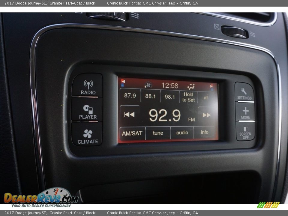 2017 Dodge Journey SE Granite Pearl-Coat / Black Photo #11