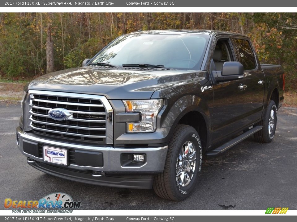2017 Ford F150 XLT SuperCrew 4x4 Magnetic / Earth Gray Photo #10