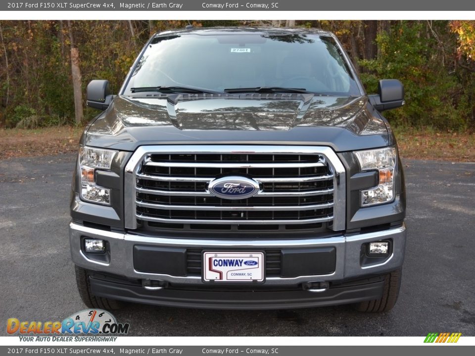 2017 Ford F150 XLT SuperCrew 4x4 Magnetic / Earth Gray Photo #11