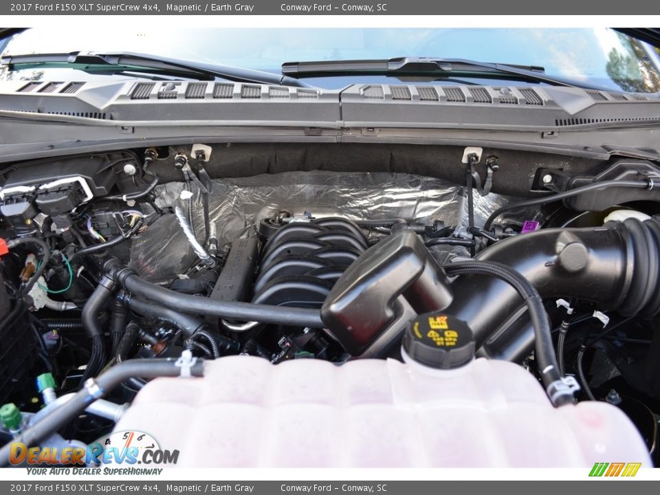 2017 Ford F150 XLT SuperCrew 4x4 Magnetic / Earth Gray Photo #13