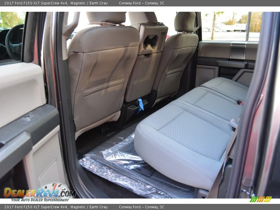 2017 Ford F150 XLT SuperCrew 4x4 Magnetic / Earth Gray Photo #15